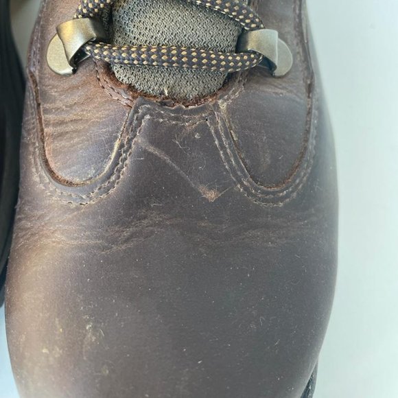 TIMBERLAND Women's Gore-Tex Brown Leather Hiking Outdoor Boots 15631 Size 7 - Picture 9 of 12